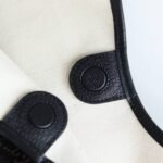 [Super Vip 1:1] Gucci Giglio Small Tote Bag Gg Denim Black And White 25Cm 860845 Fafyu 1155 - Image 8