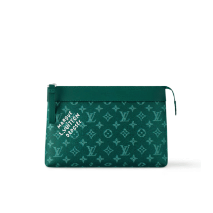Louis Vuitton Pochette Voyage Souple Green 21Cm M12665