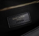 Saint Laurent Le 5 À 7 Hobo Bag In Smooth Leather Black Gold 23Cm 6572282R20W1000 - Image 5