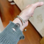 Gucci Trademark Sterling Silver Geometric Cuff Bracelet - Image 6