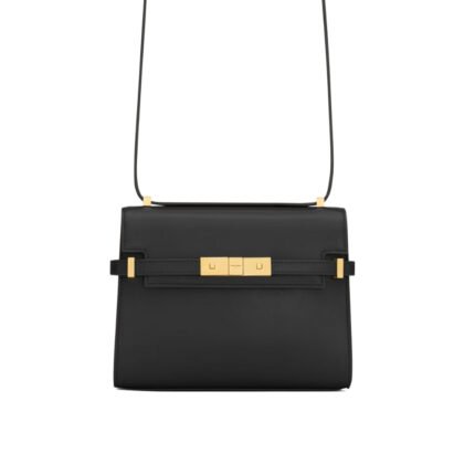 Saint Laurent Mini Manhattan In Box Black 19Cm 7277660Sx0W1000