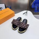 Louis Vuitton Pool Pillow Flat Comfort Mule Cacao Brown - Image 4