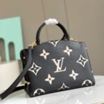 Louis Vuitton Petit Palais Bicolor Monogram Empreinte Black And Beige 29Cm M58913 - Image 3