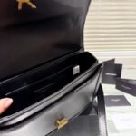 Saint Laurent Solferino Medium Satchel In Box Leather Lining Black 23Cm 6343050Sx0W1000 - Image 8