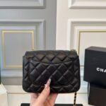 Chanel Classic Mini Crossbody Bag Black 16Cm - Image 8