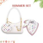 Summer Set: Louis Vuitton X Murakami Marellini Bag White And Monogram Multicolor White