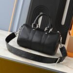 Louis Vuitton Keepall Cargo Bandouliere 25 Black 25Cm M13988 - Image 6