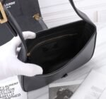 Saint Laurent Le 5 À 7 Hobo Bag In Smooth Leather Black Gold 23Cm 6572282R20W1000 - Image 2