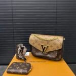 Gift Set: Louis Vuitton Passy Monogram Canvas With Mini Keychain And Know Zippy Coin - Image 4