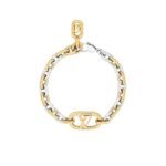 Louis Vuitton Everyday Chain Lv Bracelet Gold And Silver