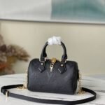 [Super Vip 1:1] Louis Vuitton Speedy Bandoulière 20 Black 20Cm M58953 - Image 2