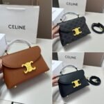 Celine Teen Nino Bag In Shiny Black 20Cm 118113Gg2 38No - Image 3