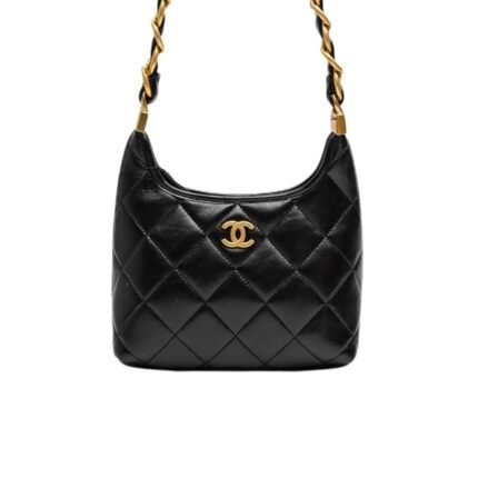 Chanel Gabrielle Bag Black 22Cm
