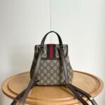 Gucci Ophidia Small Backpack Beige And Dark Brown 20Cm 836854 Fae0J 9867 - Image 4