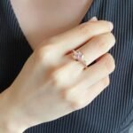 Louis Vuitton Color Blossom Mini Sun Ring Pink Gold Q0S21A - Image 5