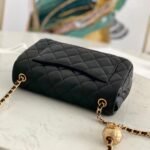 Chanel Shoulder Bag Black 20Cm Ap1787 - Image 5