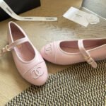 Chanel Mary Jane Ballet Flat Ligh Pink - Image 3