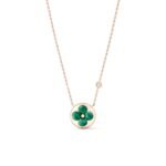 Louis Vuitton Color Blossom Bb Sun Pendant Necklace Green Q93619