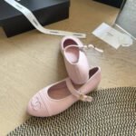 Chanel Mary Jane Ballet Flat Ligh Pink - Image 4