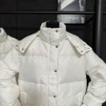 Louis Vuitton Monogram Puffer Jacket White 1Agaws - Image 6