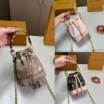 Louis Vuitton Nano Noé Bag Monogram Beige 16Cm M46291 - Image 10