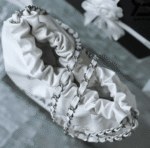 Chanel 22 Handbag White 42Cm As3261 With Silver - Image 4