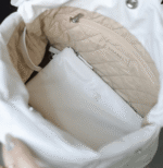 Chanel 22 Handbag White 42Cm As3261 With Silver - Image 2