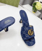 Gucci Women’S Gg Denim Sandals - Image 4