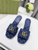 Gucci Women’S Gg Denim Sandals - Image 6
