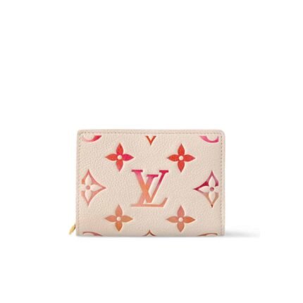 Louis Vuitton Wallet Cléa Monogram Empreinte Begie 11Cm M83481