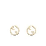 Gucci Blondie Hoop Earrings Ivory Enamel 796768 Iaae0 8078