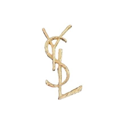 Saint Laurent Ysl Brooch Gold 748486Y1500 8007