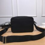 Prada Triangle Logo Re Nylon And Saffiano Leather Black 24Cm 2Vh048 2Dmh F0002 V Ooo - Image 3