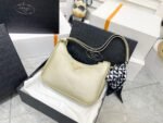 Prada Saffino Leather Mini Bag Platinum 1Bc204Nzvf0522Vjou - Image 2