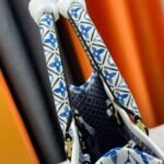 Louis Vuitton By The Pool On The Go PM Tote Bag Blue 34Cm - Image 5