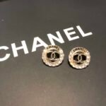 Chanel Cc Earrings Gold - Image 2