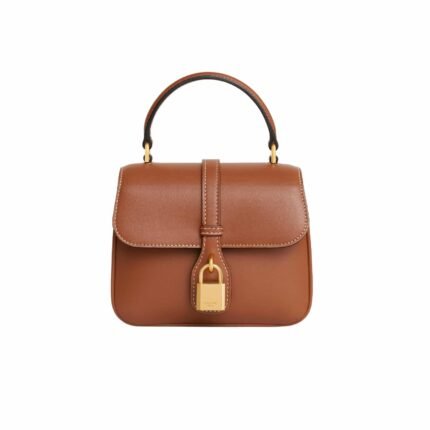 Celine Mini Tabou In Smooth Calfskin Tan 17Cm 10L343Fb6 04Lu