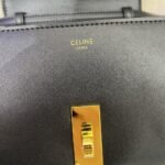 Celine Women Soft In Smooth Calfskin Black 18Cm - Image 7