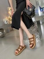 Celine Slides Tippi In Vegetal Brown 352343766C 04Lu - Image 8