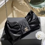 Chanel Clutch Bag Black 25Cm As4098 B13245 94305 - Image 4