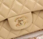 Chanel Classic Flap Beige Gold Hardware 25Cm - Image 5