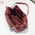 Chanel Drawstring Bag Red 15Cm - Image 9