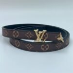 Louis Vuitton Pretty Lv Double Sided Belt Black 20Mm M8232X - Image 5