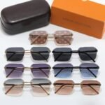 Louis Vuitton Lv Low Square Sunglasses Black - Image 4