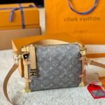 Louis Vuitton Side Trunk MM Bag Denim Grey 23Cm M13285 - Image 4