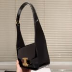 Celine Shoulder Bag Terence In Black 21Cm 118313Fzi 38No - Image 3