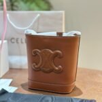 Celine Small Bucket Cuir Triomphe In Smooth Tan 17Cm 113783Du3 04Lu - Image 2
