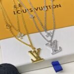 Louis Vuitton Lady Lv Necklace Palladim M02515 - Image 4