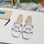 Gucci Women’s Interlocking G Slide Sandal White ‎782413 Aaazg 9022 - Image 3