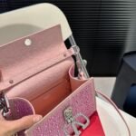 Valentino Vsling Mini Handbag With Sparkling Rose Quartz 19Cm 3W0B0G97Thv D0M - Image 4